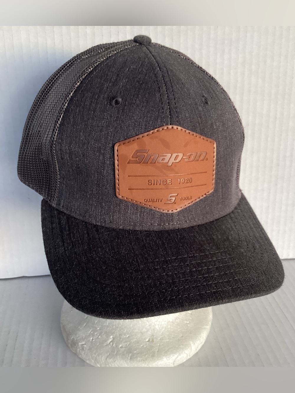 Snap-on Patch Trucker Hat printed in USA
